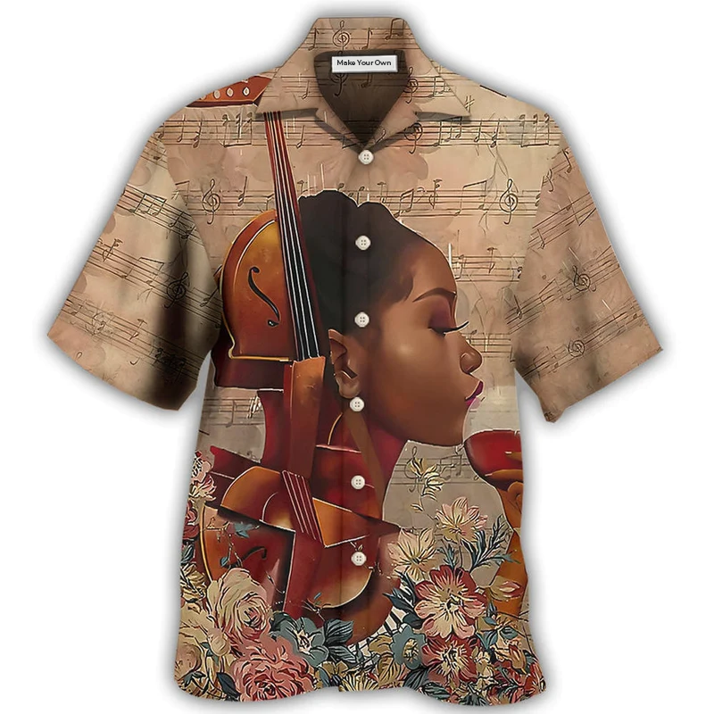 Music Lover Easily Distracted By Music And Wine - Hawaiian Shirt - Reefox