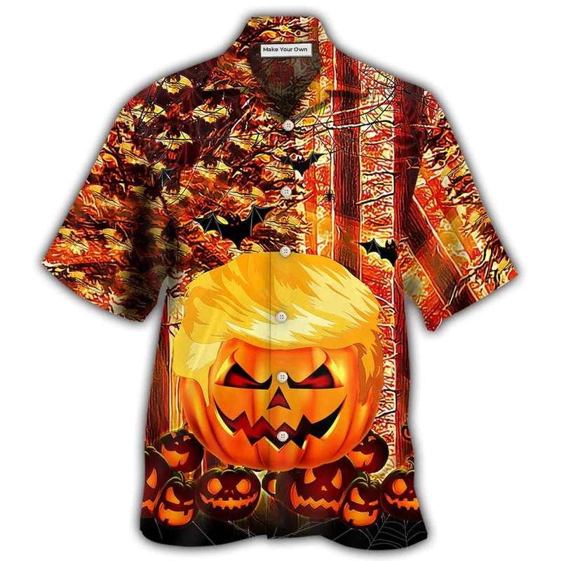 Hawaiian Shirt / Adults / S Halloween Make Halloween Great Again - Hawaiian Shirt - Reefox