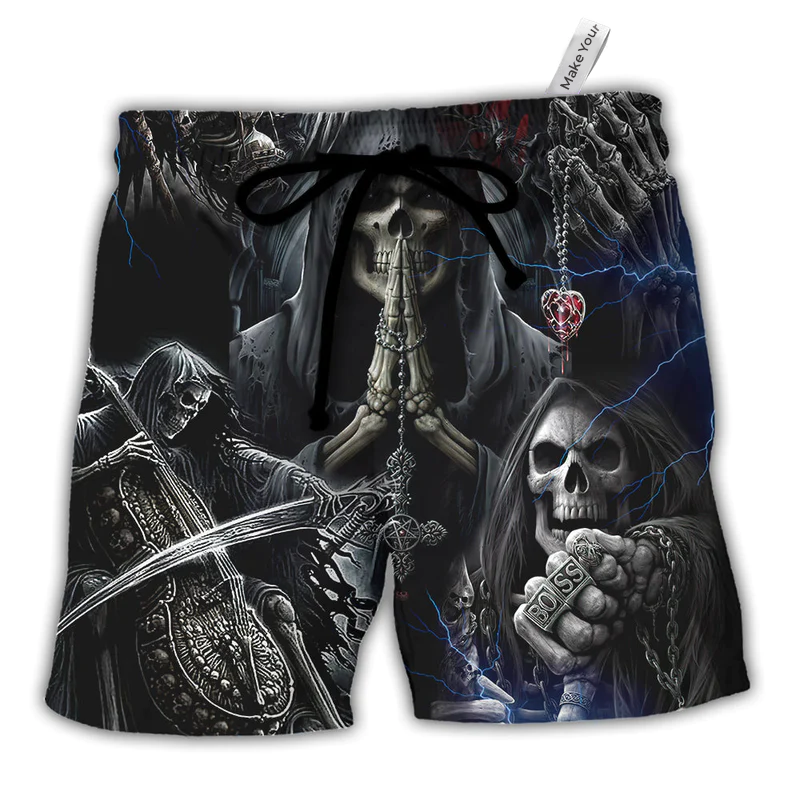 Skull I'm Not Rude I Just Have The Balls To Say What Everyone Else Is Thinking - Beach Short Reefox