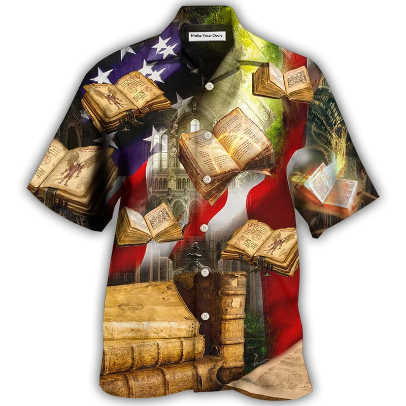 Hawaiian Shirt / Adults / S Book Independence Day Magic - Hawaiian Shirt - Reefox