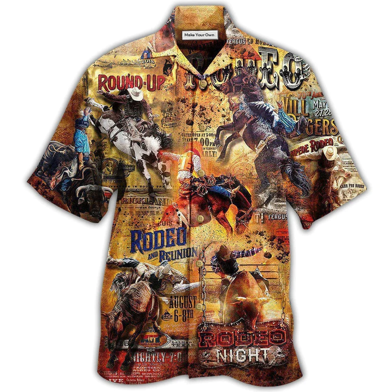 Hawaiian Shirt / Adults / S Horse Love Life Style - Hawaiian Shirt - Reefox