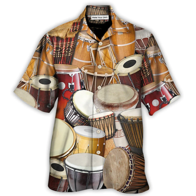Hawaiian Shirt / Adults / S Drum It's Not A Hobby It's A Lifestyle - Hawaiian Shirt - Reefox