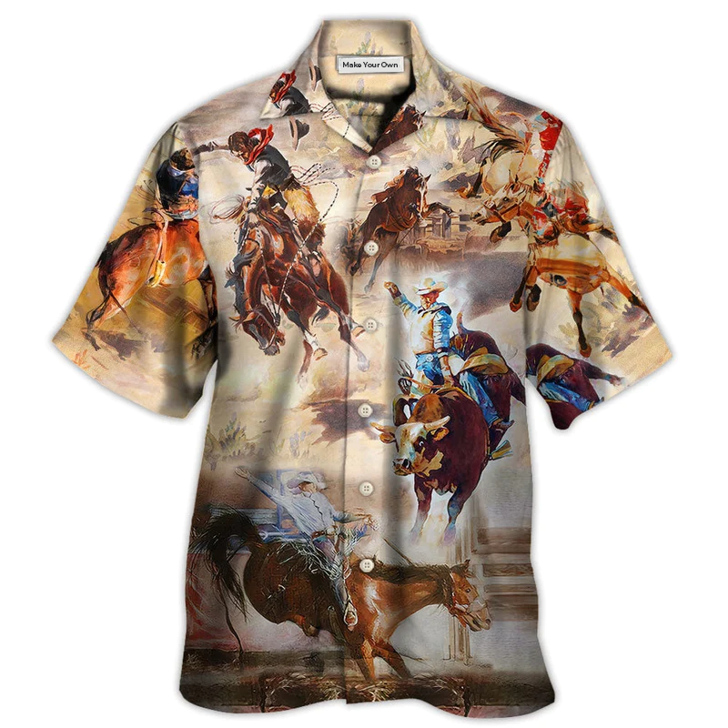 Hawaiian Shirt / Adults / S Horse Legacy Is Beautiful Rodeo - Hawaiian Shirt - Reefox