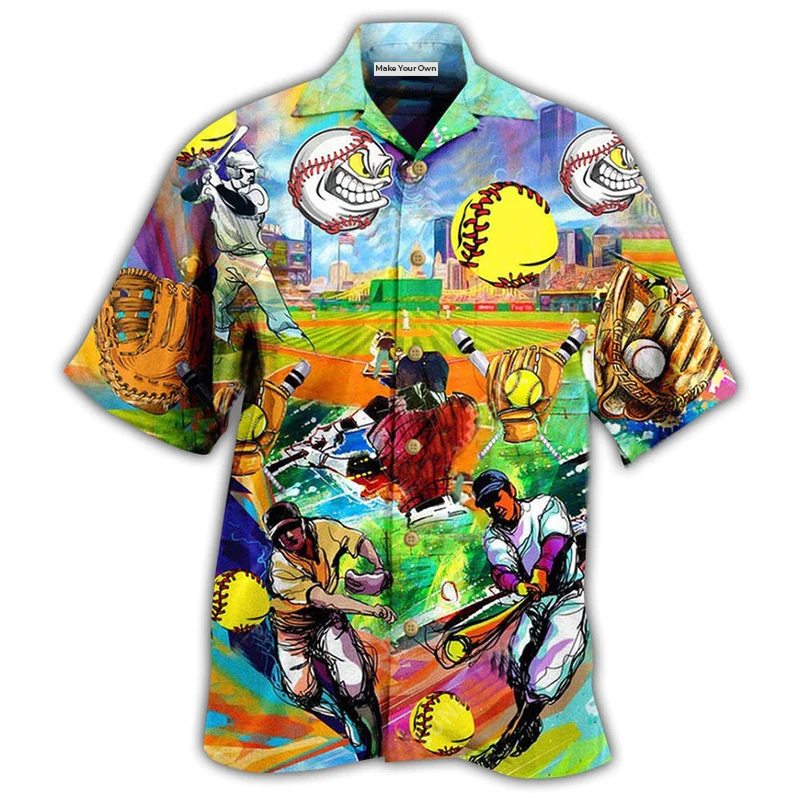 Hawaiian Shirt / Adults / S Baseball Our Youth Is Devoted To Something Called Passion - Hawaiian Shirt - Reefox