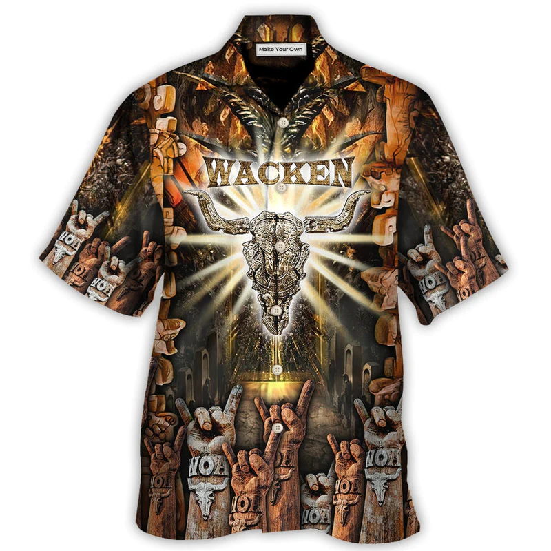 Music Event Wacken Open Air - Hawaiian Shirt - Reefox