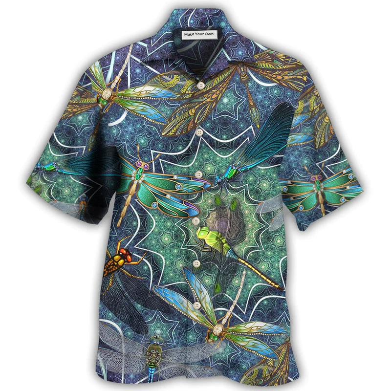 Dragonfly Amazing Dragonfly Love Life - Hawaiian Shirt - Reefox