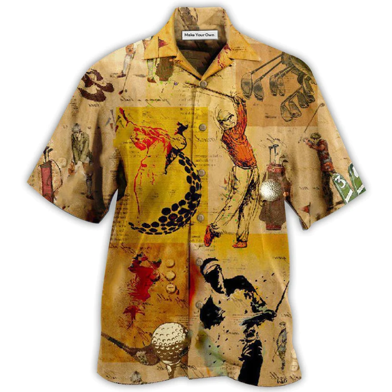 Hawaiian Shirt / Adults / S Golf Is A Game Not Just Of Manner But Of Morals - Hawaiian Shirt - Reefox