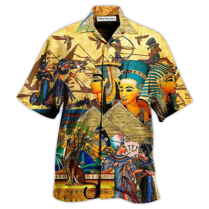 Hawaiian Shirt / Adults / S Egypt King Amazing - Hawaiian Shirt - Reefox