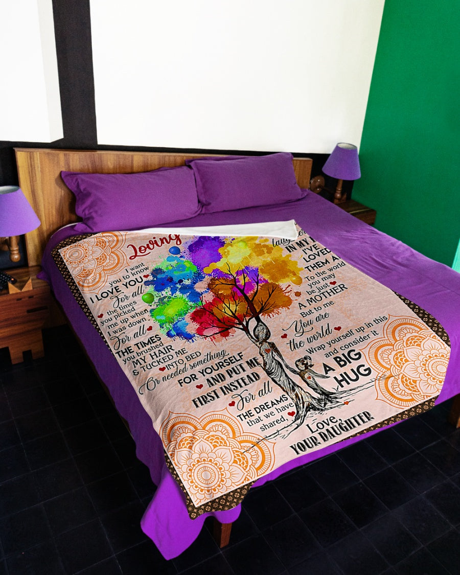 Family Lifelong Love Message Flannel Blanket For Cozy Home Lounging And Gifting