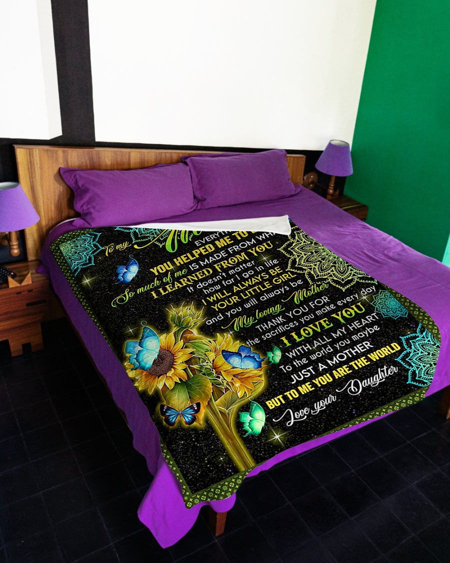 Sunflower You Are The Best Flannel Blanket For Cozy Home Lounging And Gifting