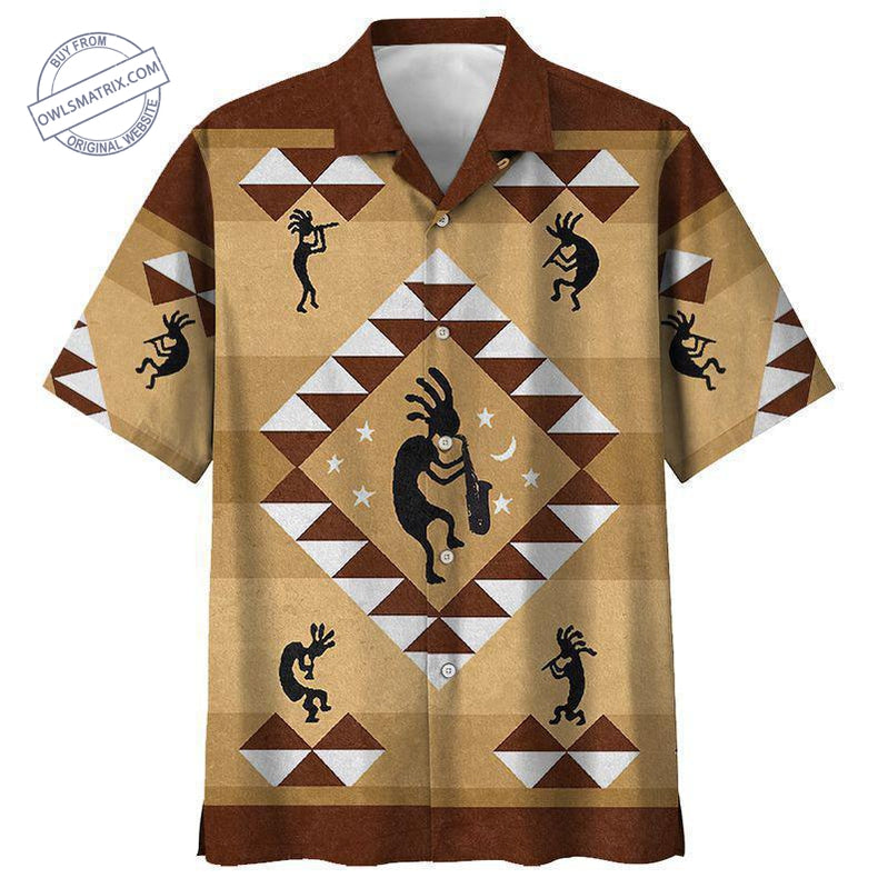 Native Style Love Peace 42 - Hawaiian Shirt - HAWS02NGA210622-Owls Matrix