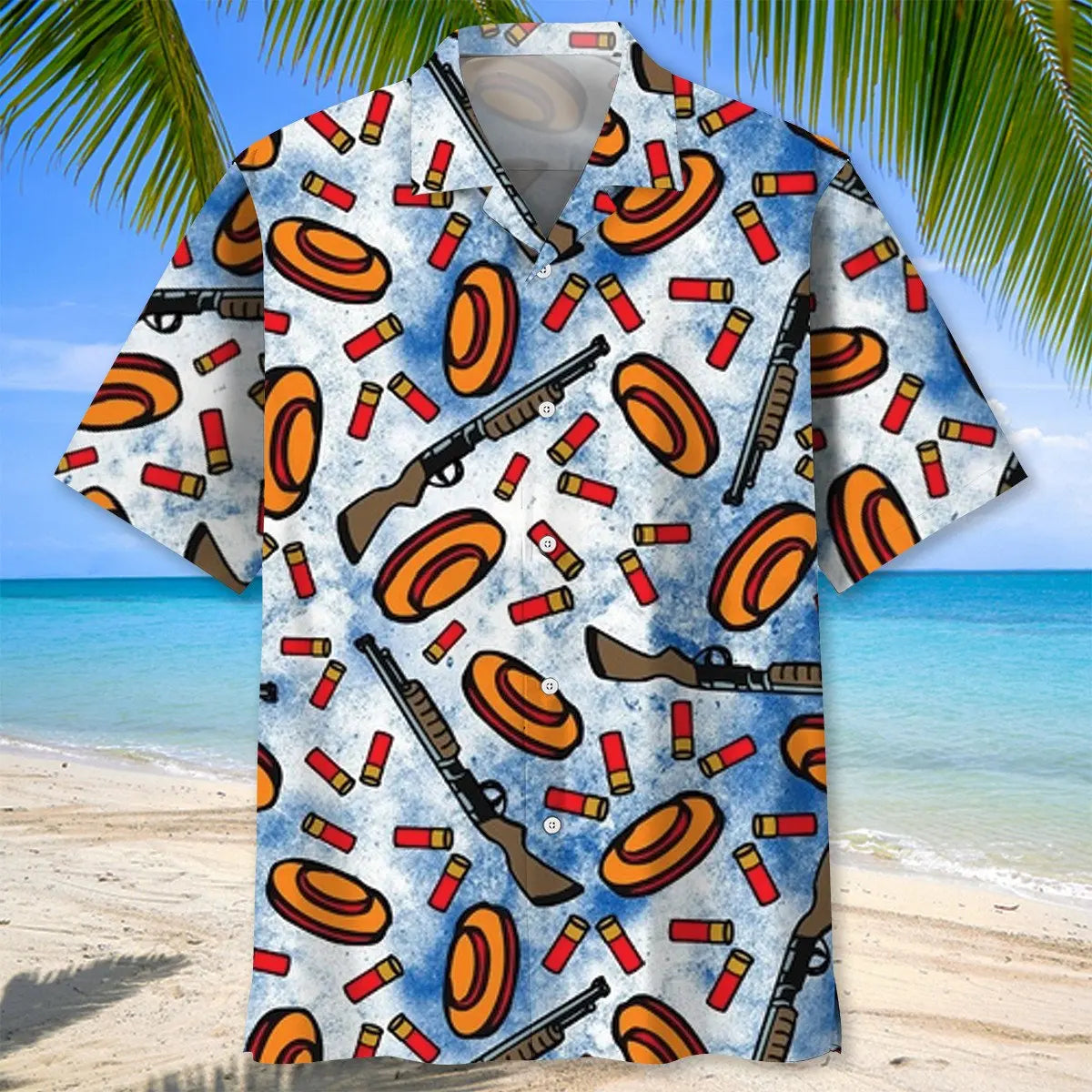 Skeet Shooting Hawaiian Shirt