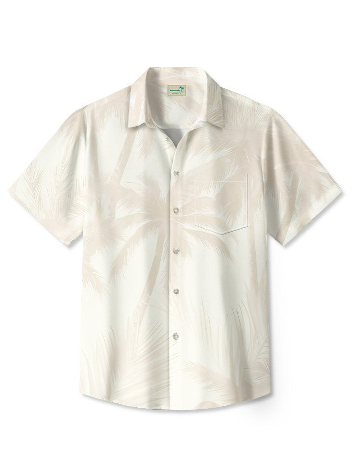 Summer Tropical Beach Coconut Tree Casual Vacation Hawaiian Shirt