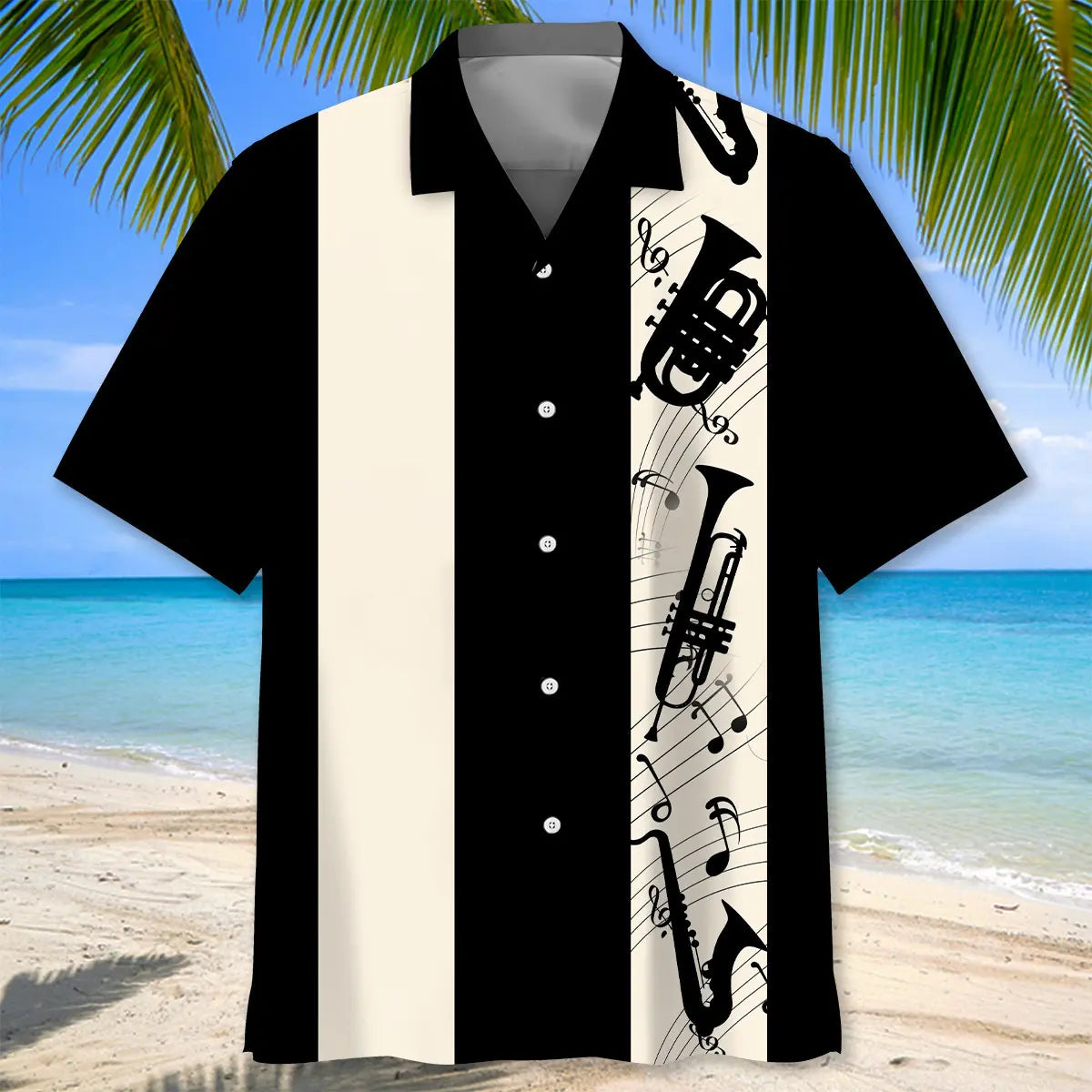 Trumpet Musical Hawaiian Shirt