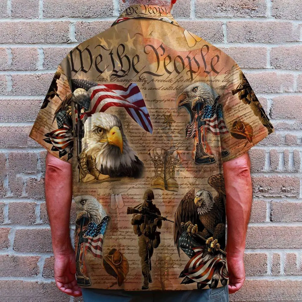 Veteran Unisex Hawaiian Shirt Aloha Shirt