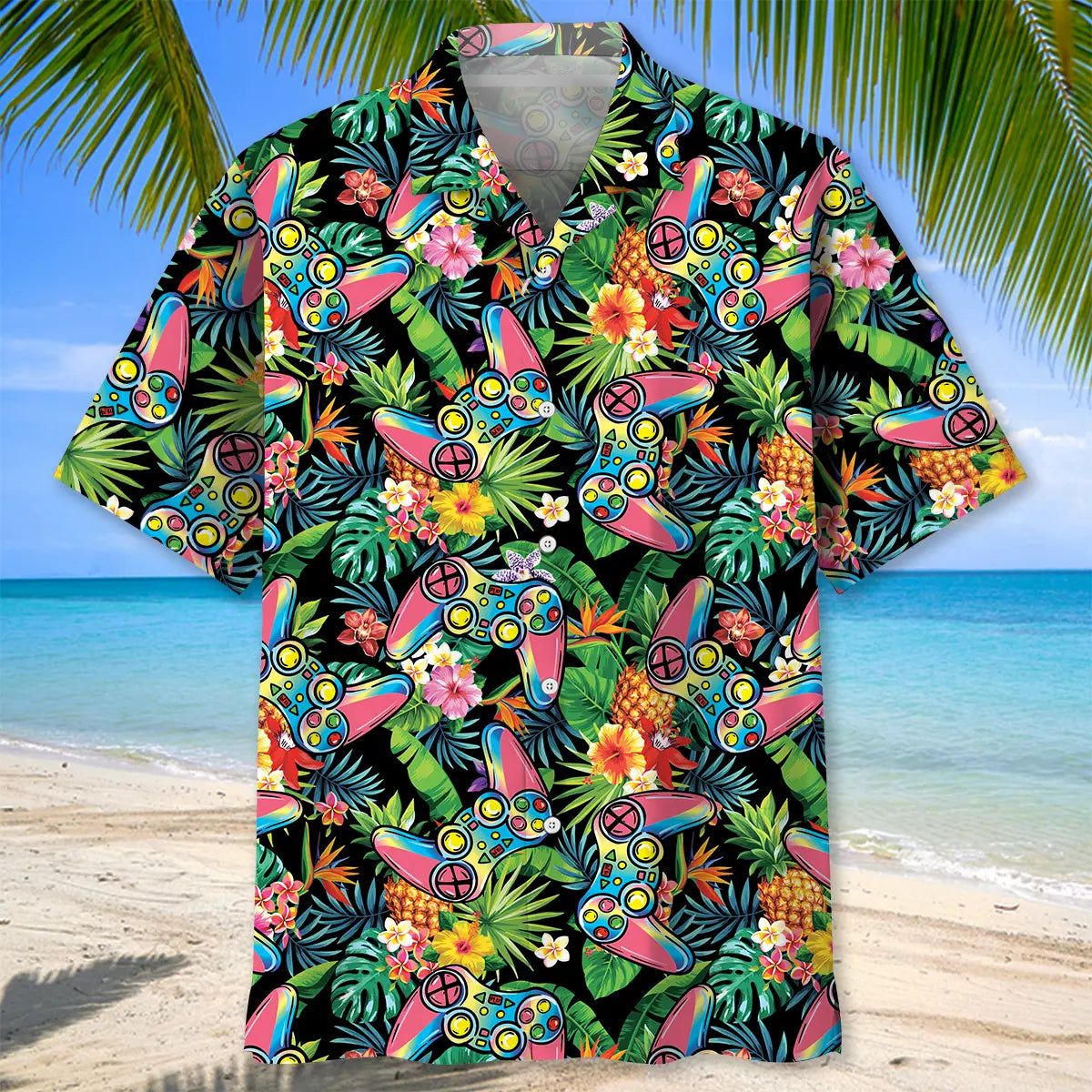 Video Game Tropical Hawaiian Shirt