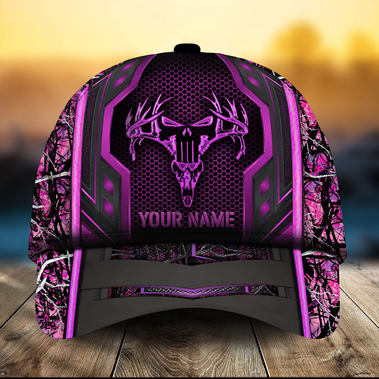 Premium Skull Hunting Personalized – Classic Cap