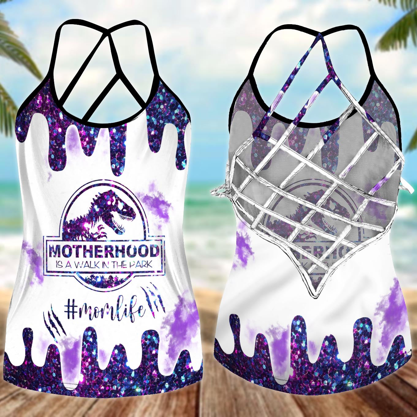 Dinosaurs Peace Life Style Limited Edition 7 – Hollow Tank Top
