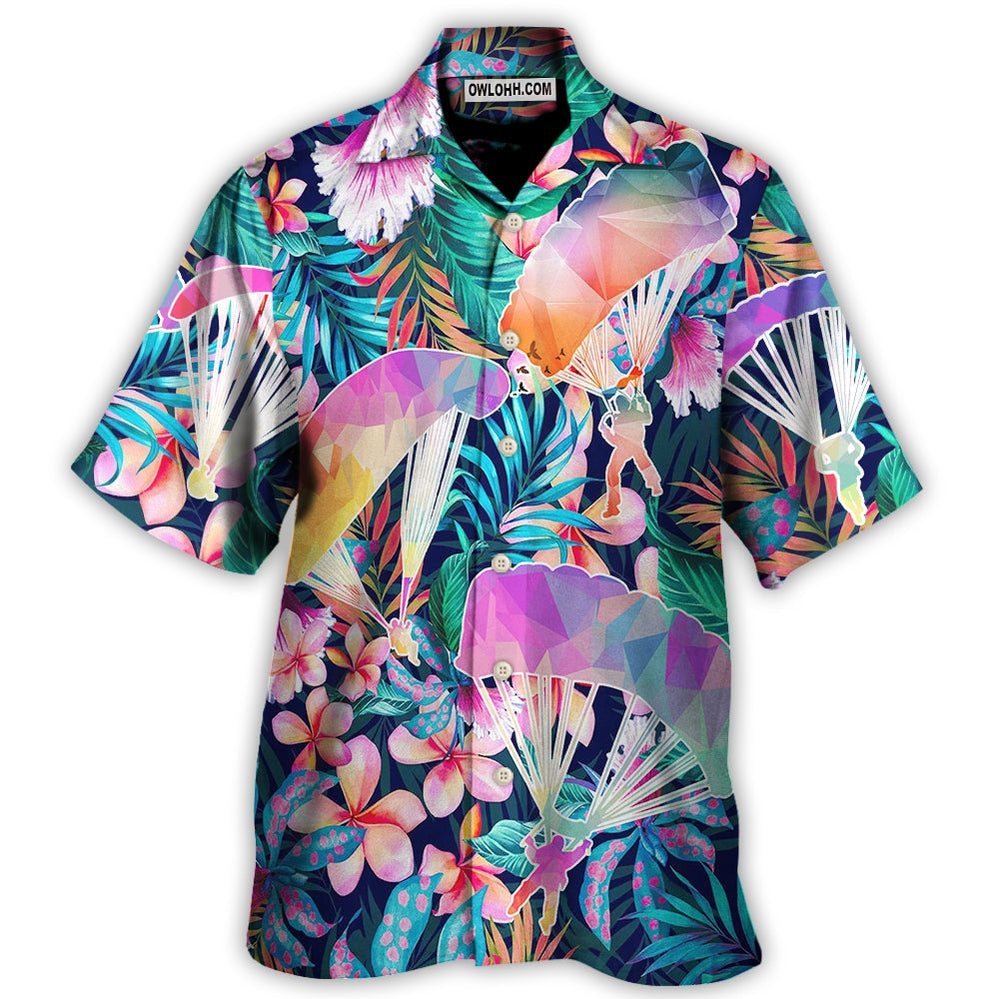 Parasailing My Favorite Thing To Do Is Go Where I've Never Been - Hawaiian Shirt