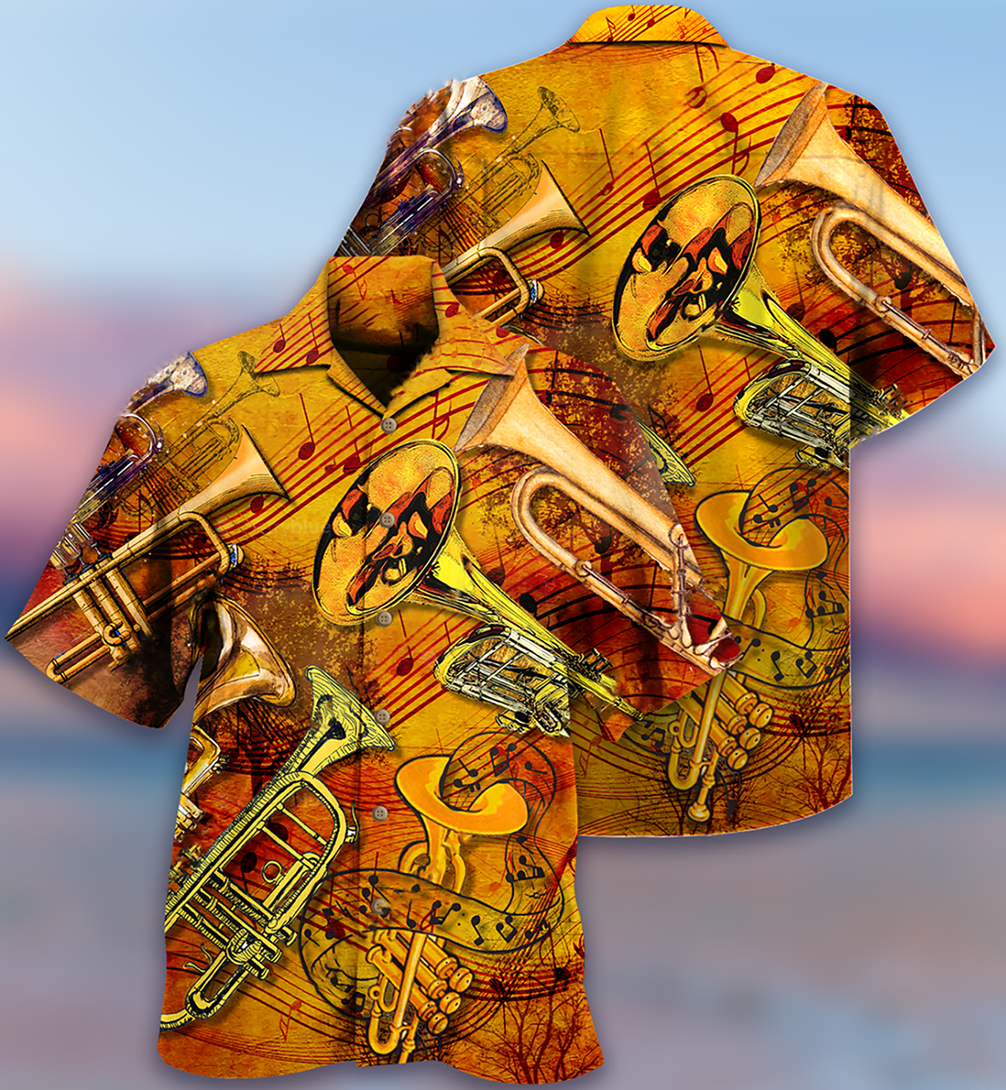 Saxophone Music Happiness Amazing - Hawaiian Shirt - Reefox