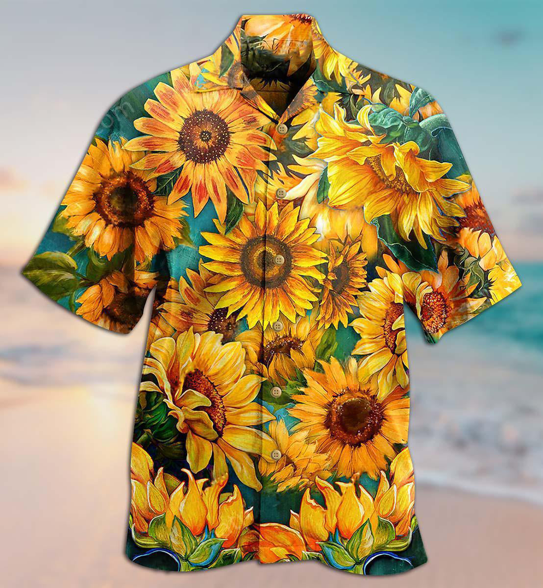 Sunflower Is Peace Life - Hawaiian Shirt - Reefox