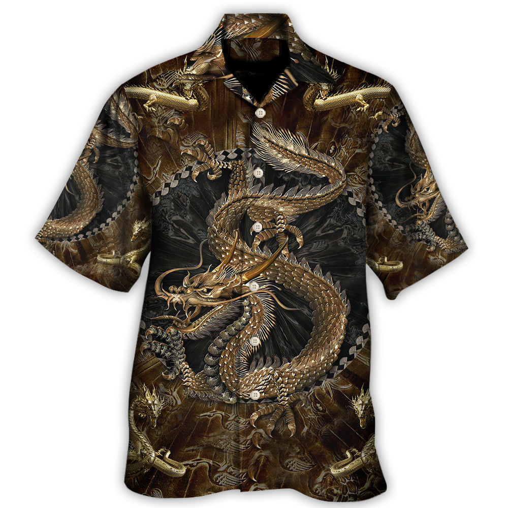 Dragon Love Life Colorful - Hawaiian Shirt - Reefox