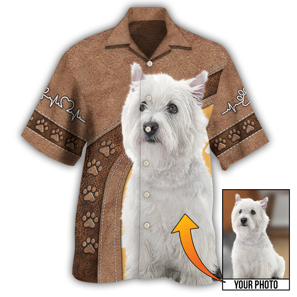 Westie Collie / Adults / S Dog My Lovely Dog Custom Photo Personalized - Hawaiian Shirt - Reefox