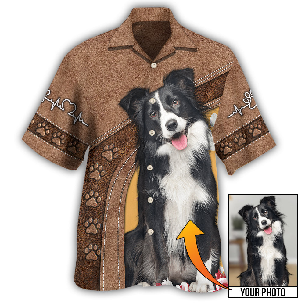 Border Collie / Adults / S Dog My Lovely Dog Custom Photo Personalized - Hawaiian Shirt - Reefox