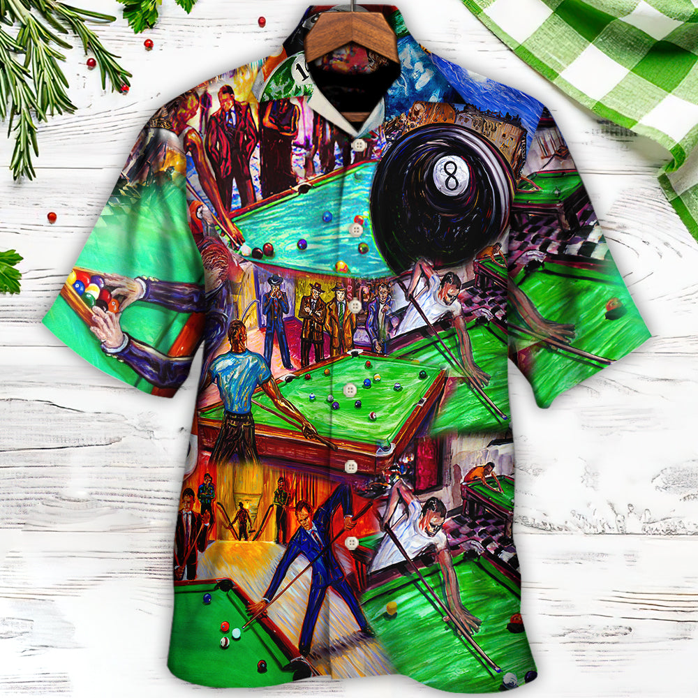 Billiard Rack Em Up I'm So Cool - Hawaiian Shirt - Reefox