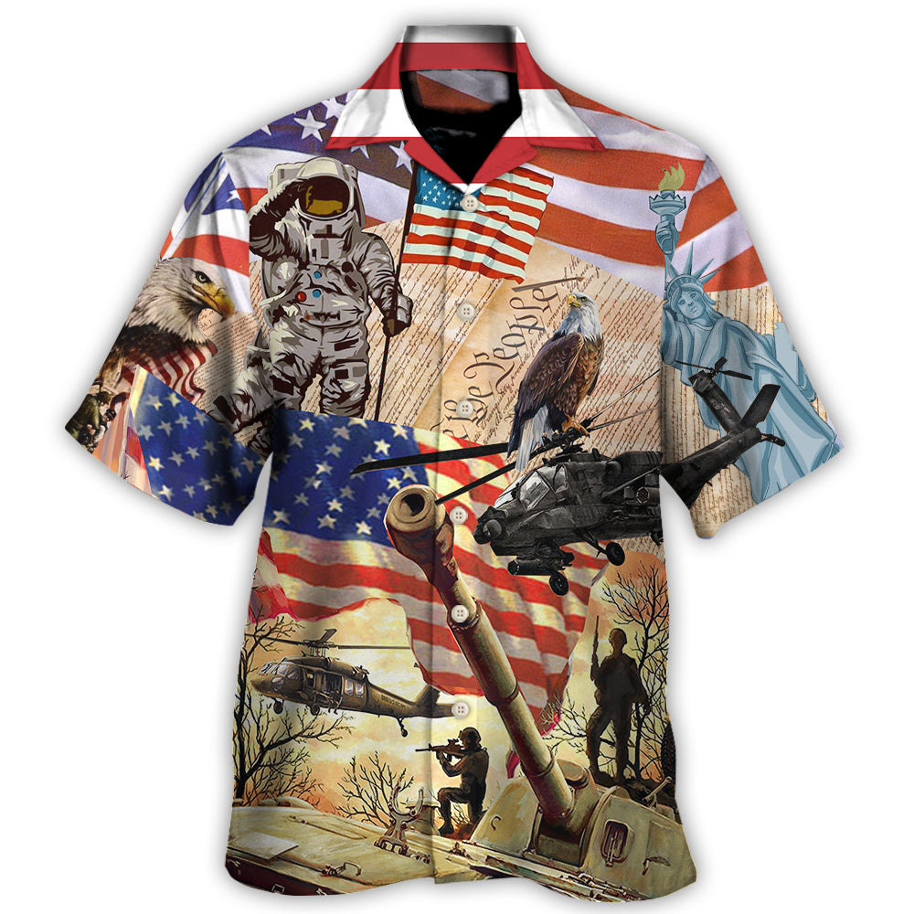 America Independence Day We The People - Hawaiian Shirt - Reefox