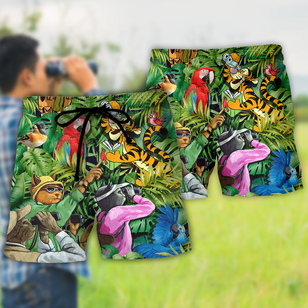 Bird Watching Saved Me From Being A Pornstar Now I'm Just A Spy Lover Bird Watching - Beach Short Reefox