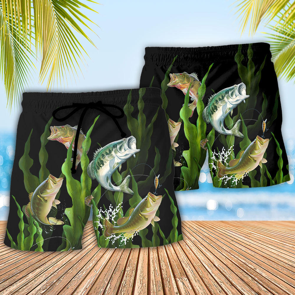 Fishing It's All About How You Wiggle Your Worms - Beach Short Reefox