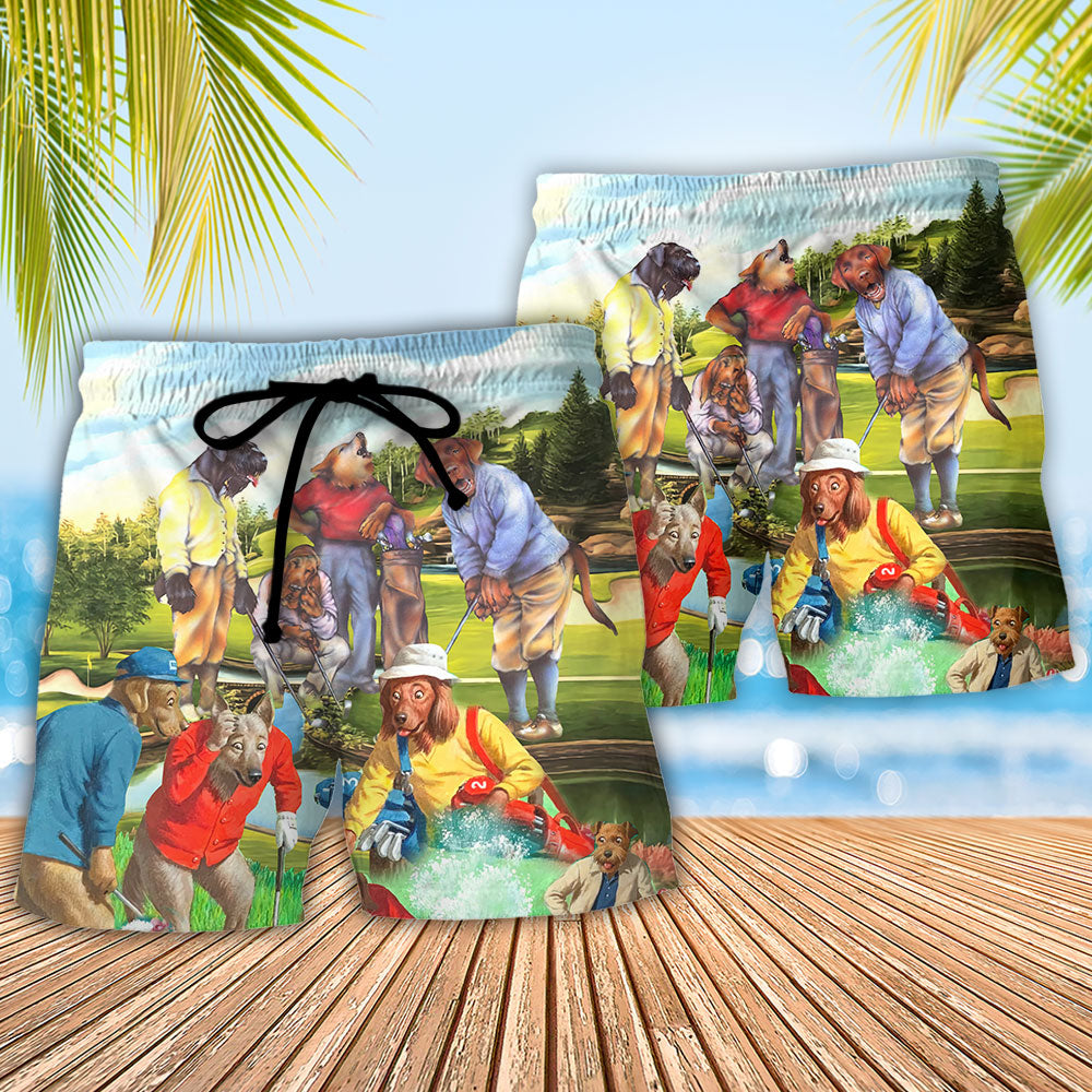 Golf You're Not Over The Hill You're Just On The Back Nine - Beach Short Reefox