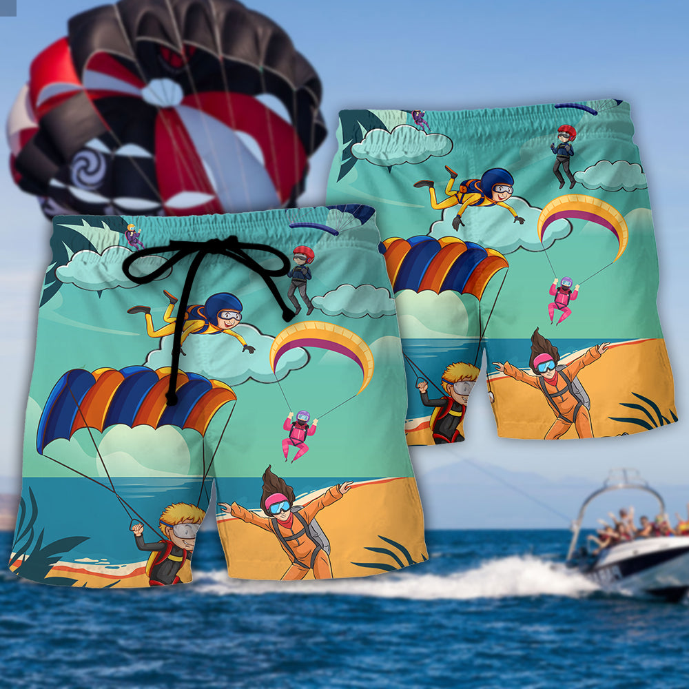 Parasailing Saved Me From Being a Pornstar Funny Parasailing Quote Gift Lover Sky - Beach