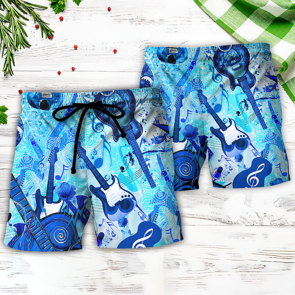 Guitar Music So Cool Style - Beach Short Reefox - Owls Matrix LTD