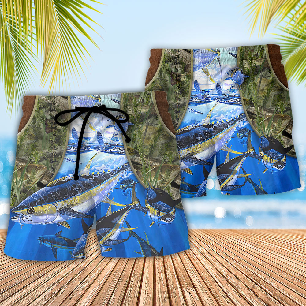 Fishing Sorry This Girl Is Already Taken By A Cool & Sexy Guy With A Big Rod - Beach Short Reefox