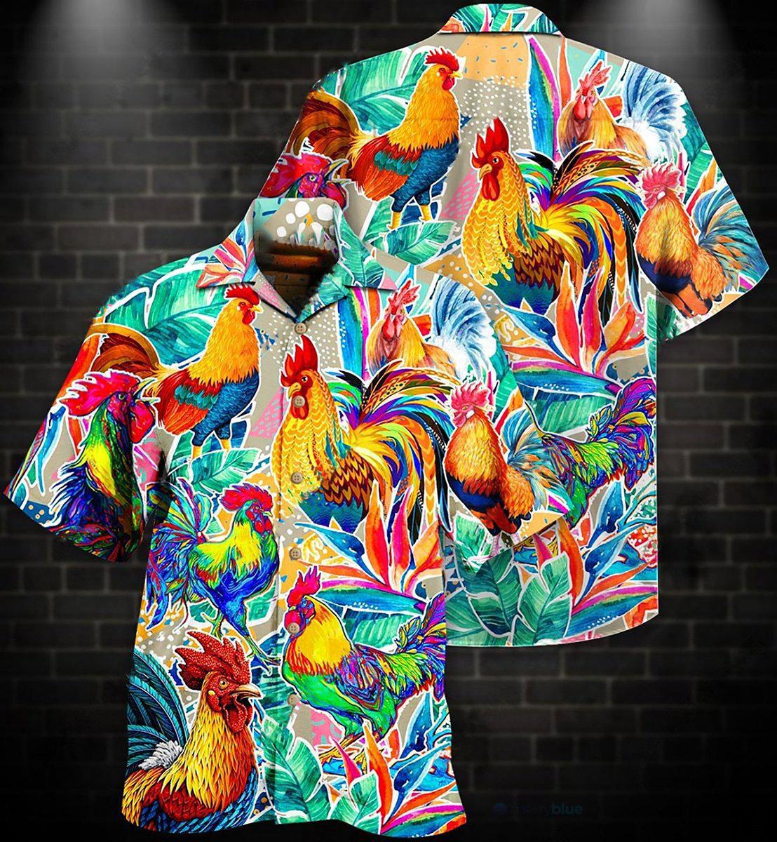 Chicken Stronger - Hawaiian Shirt - Reefox