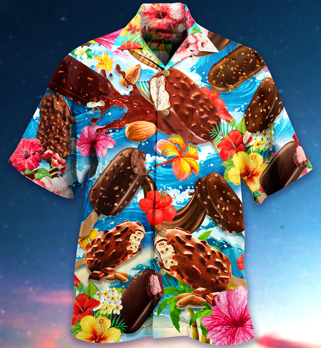 Ice Cream Love It Hot Summer - Hawaiian Shirt - Reefox