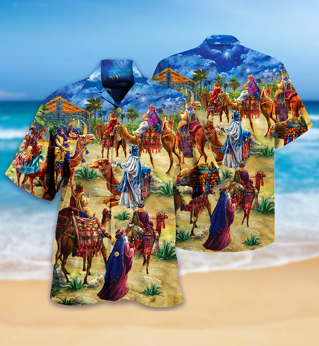 Camel Love It In Sand - Hawaiian Shirt - Reefox
