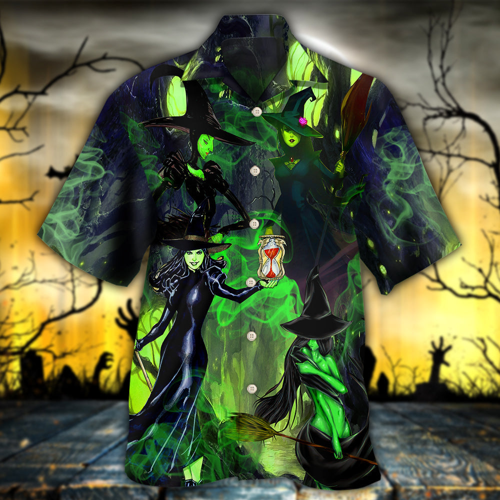 Halloween - In A World Full Of Princesses Be A Witch - Hawaiian Shirt - Reefox