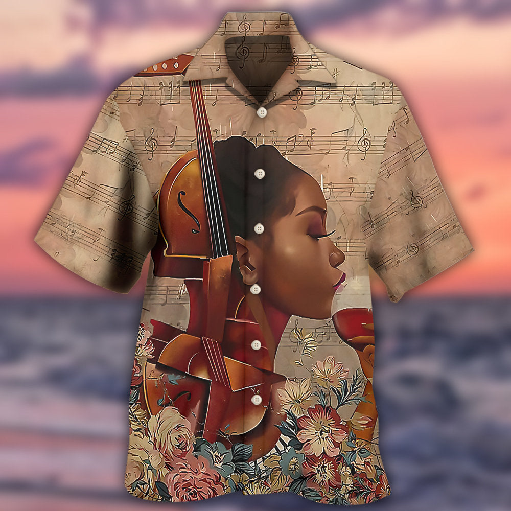 Music Lover Easily Distracted By Music And Wine - Hawaiian Shirt - Reefox