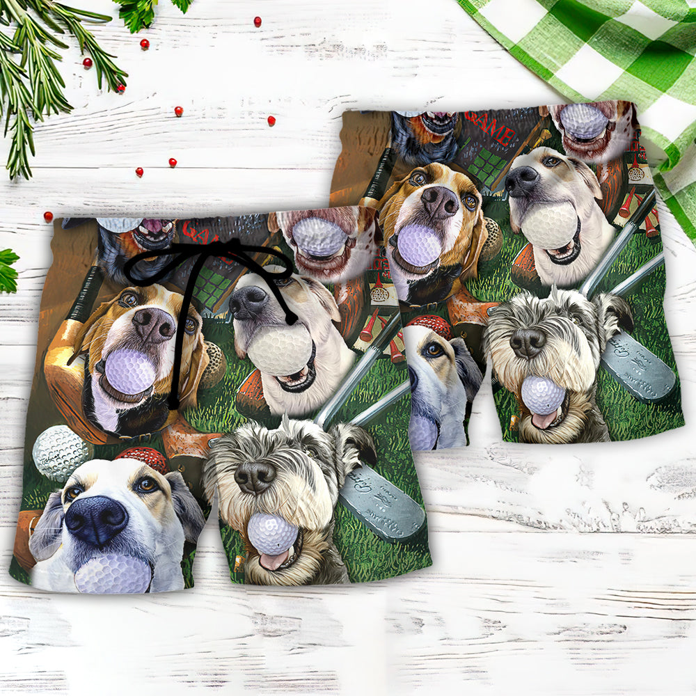 Golf Beach Sports Dog Beach Golf - Beach Short Reefox - Owls Matrix LTD