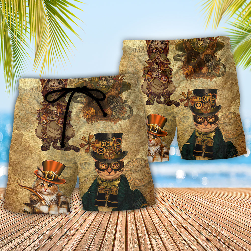 Cat Luxury Style - Beach Short Reefox - Owls Matrix LTD
