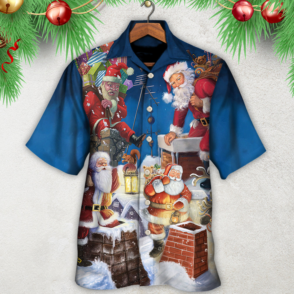 Christmas Santa The Way I Come - Hawaiian Shirt - Reefox