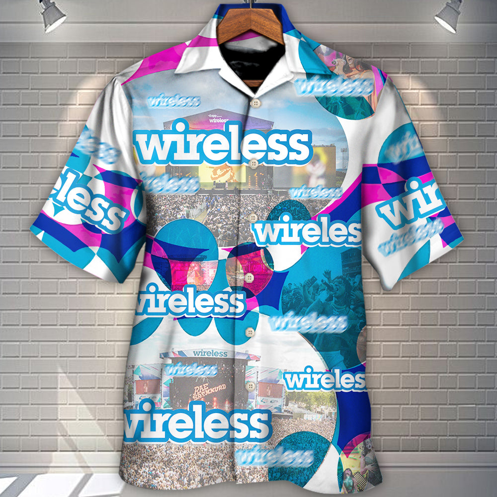 Music Event Wireless Festival Drop The Beat - Hawaiian Shirt - Reefox