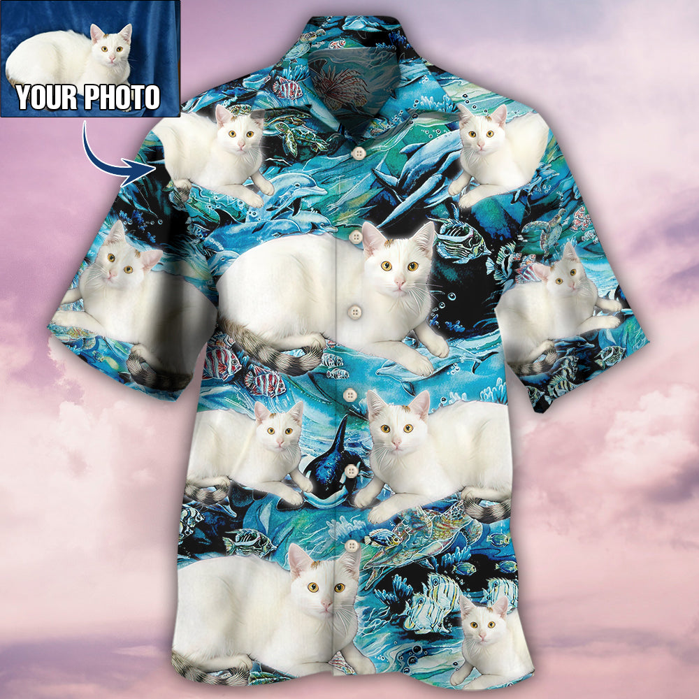 Cat Various Style Custom Photo - Hawaiian Shirt - Reefox