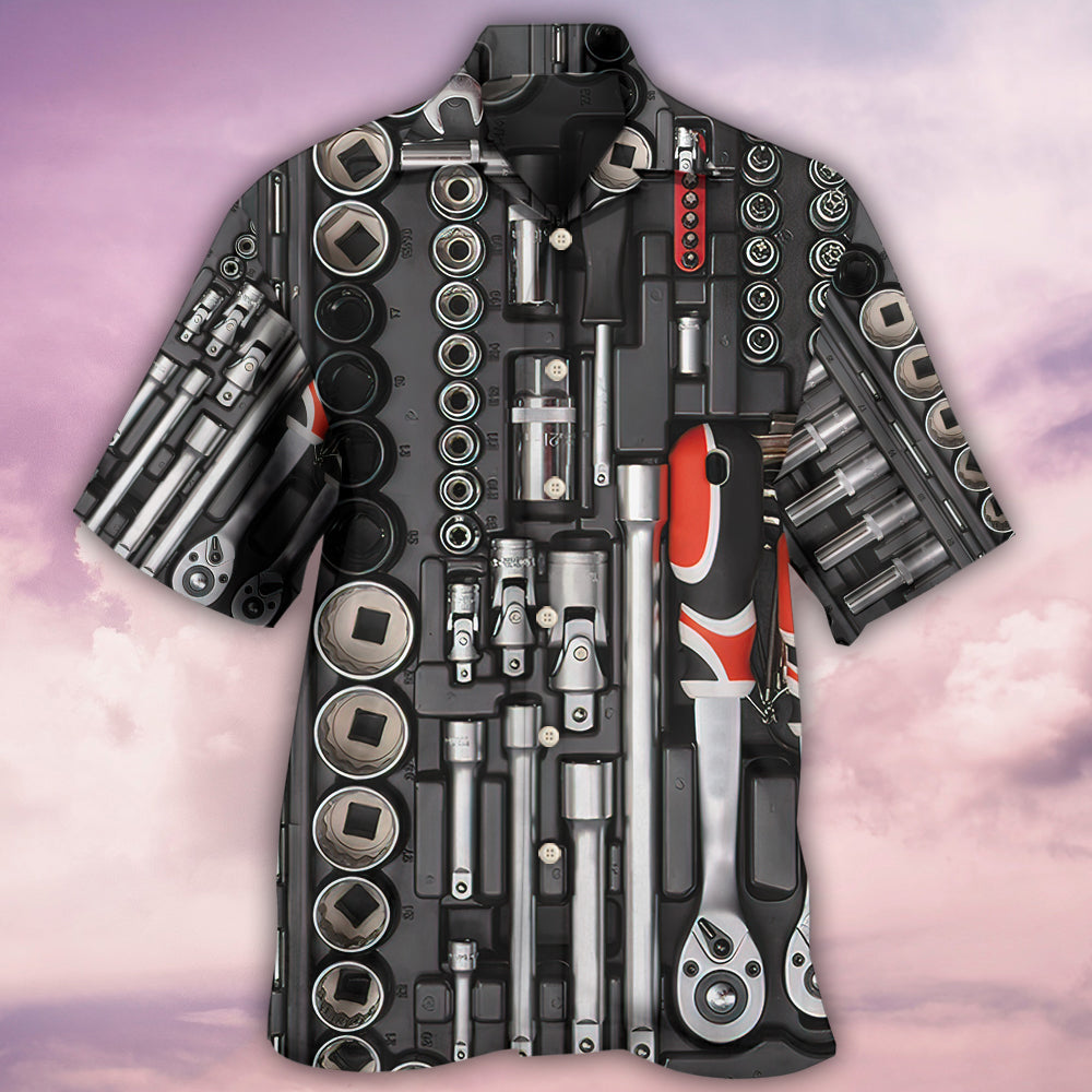 Mechanic Toolbox Amazing Style - Hawaiian Shirt - Reefox