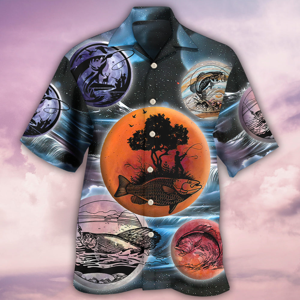 Fishing I Like Fishing - Hawaiian Shirt - Reefox