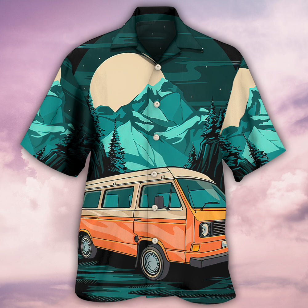 Camping I'm Done Teaching - Hawaiian Shirt - Reefox