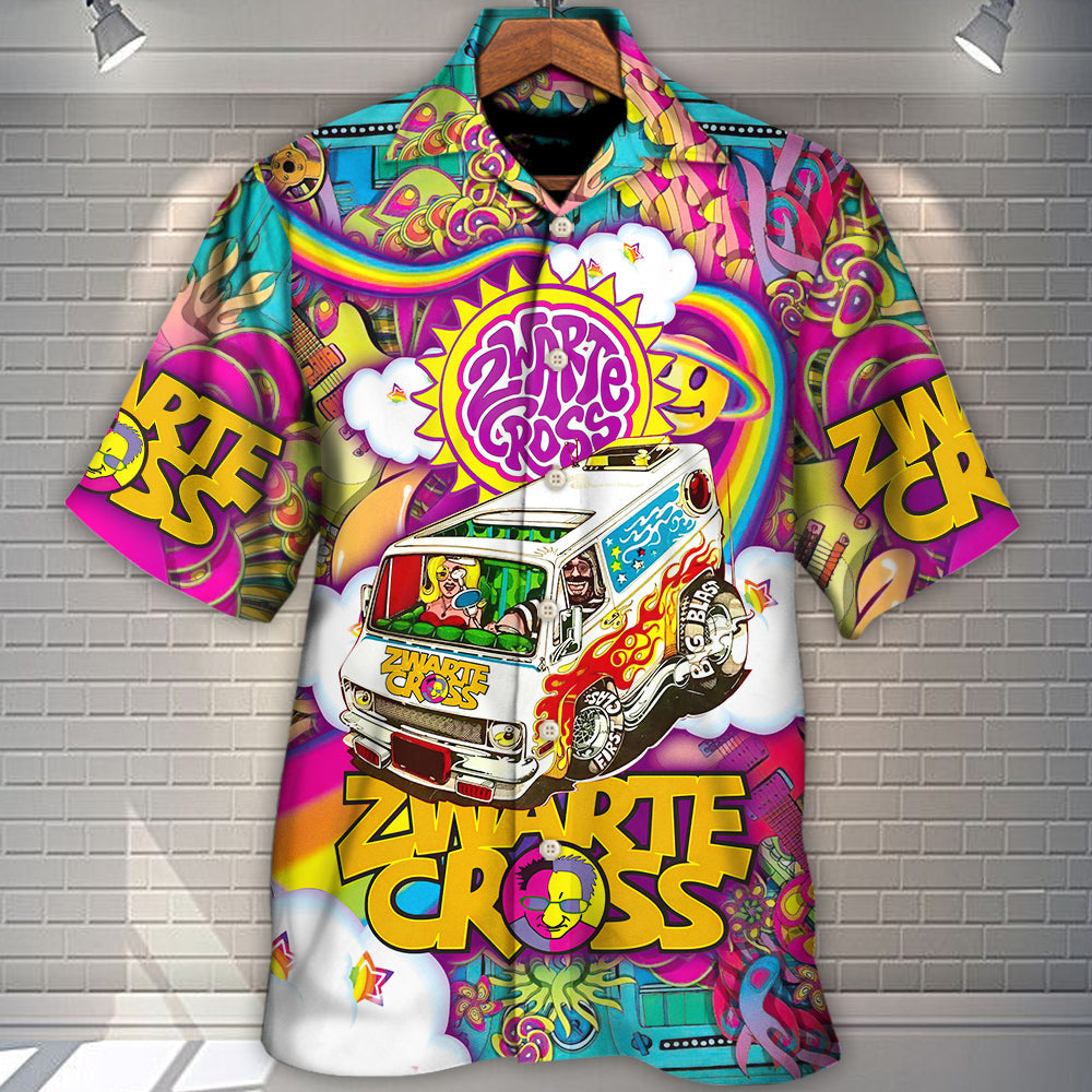 Music Event Zwarte Cross Follow The Beat Hippie Style - Hawaiian Shirt - Reefox